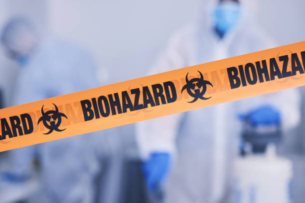 Professional Biohazard technician working in Windham, ME